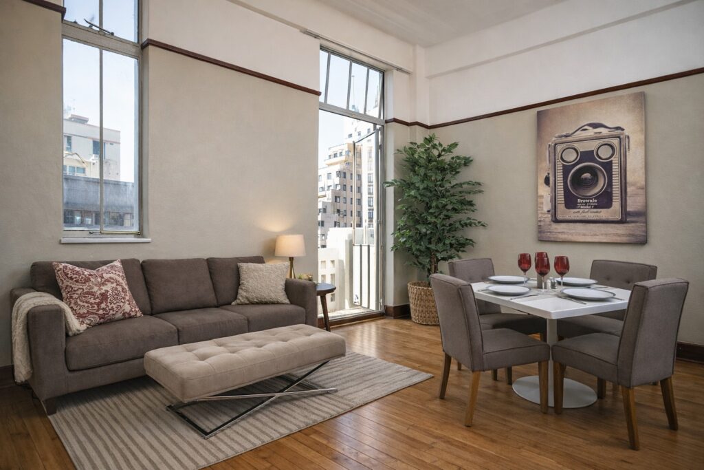 lounge and dinning room